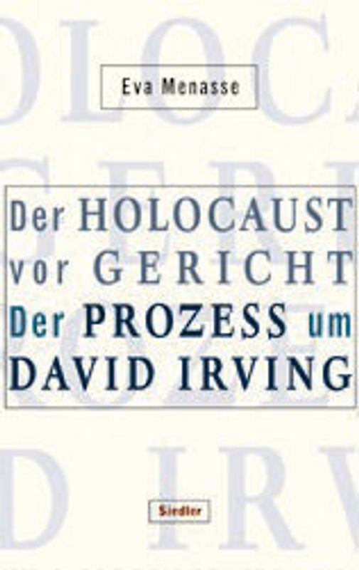 Der Holocaust vor Gericht