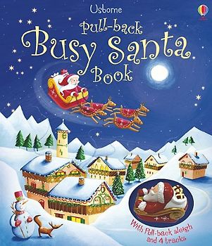 Pull-Back Busy Santa Book