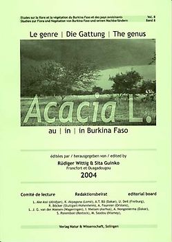 Studien zu Flora und Vegetation von Burkina Faso und seinen Nachbarländern....