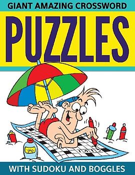 Giant Amazing Crossword Puzzles With Sudoku And Boggles