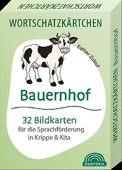 Wortschatzkärtchen: Bauernhof