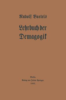 Lehrbuch der Demagogik