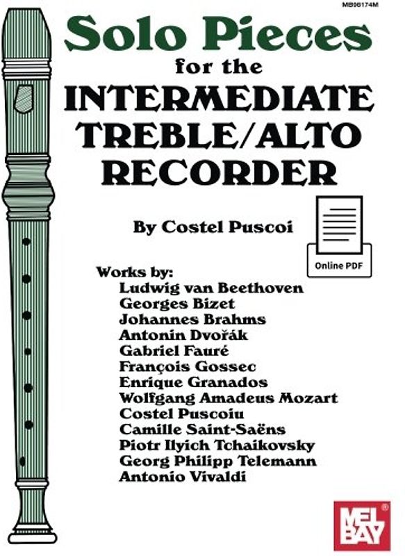 Solo Pieces for the Intermediate Treble/Alto Recorder