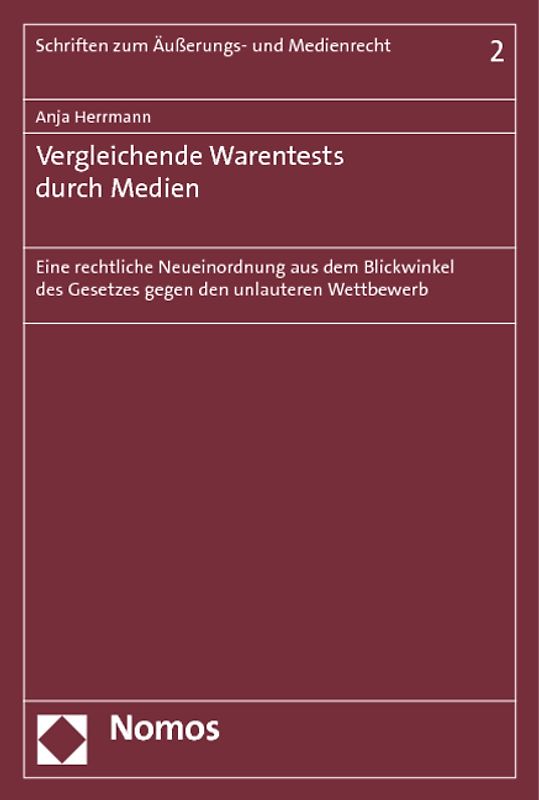 Vergleichende Warentests durch Medien