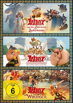 Asterix und die Wikinger / im Land der Götter / und das Geheimnis des Zaubertranks [3 DVDs] DVD