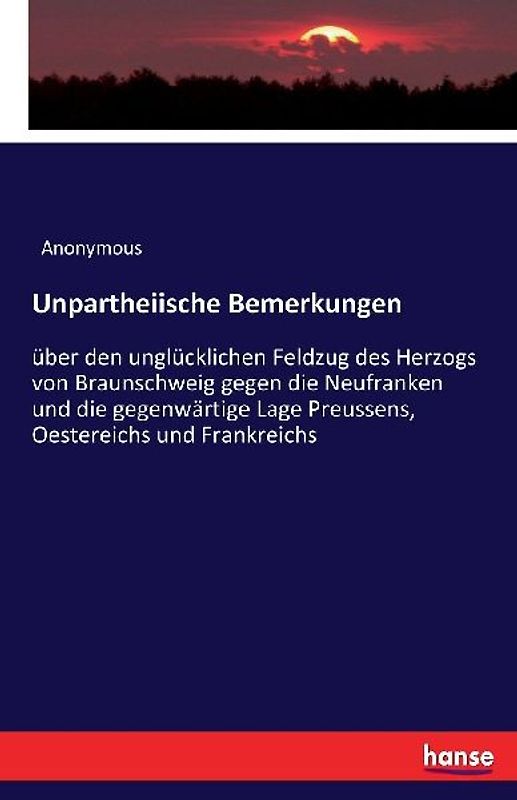 Unpartheiische Bemerkungen