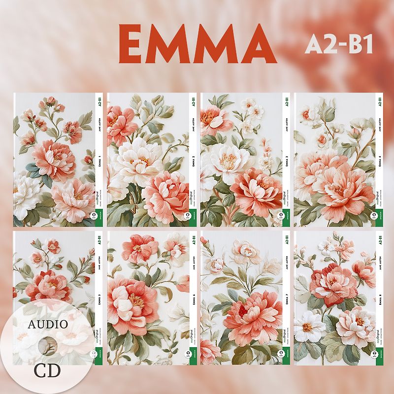 Emma A2-B1 (8 Bücher + Audio-CDs)