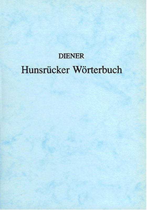 Hunsrücker Wörterbuch