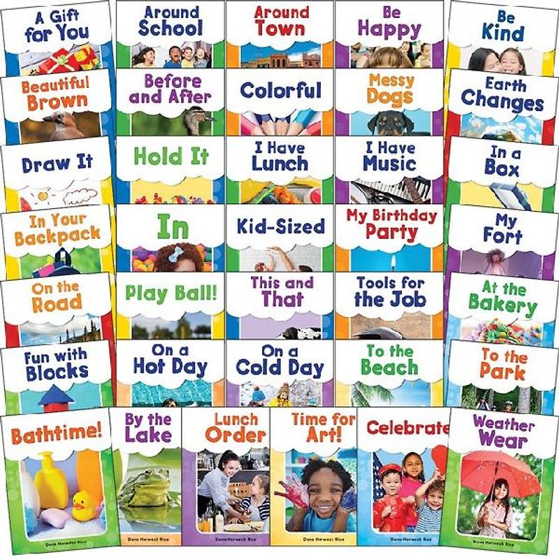 High-Frequency Words Grades Prek-K: 36-Book Set
