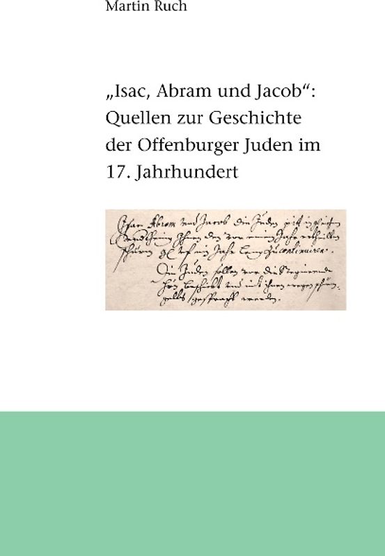 "Isac, Abram und Jacob die Juden..."