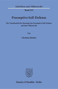 Preemptive Self-Defense.