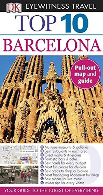 Top 10 Barcelona (EYEWITNESS TOP 10 TRAVEL GUIDE)