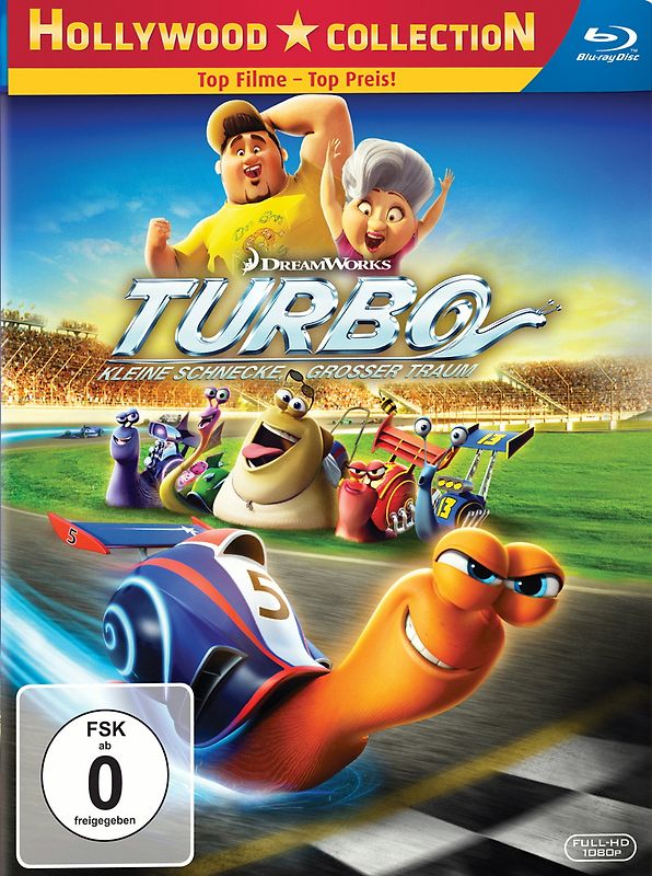 Turbo - Kleine Schnecke, großer Traum Blu-ray Disc