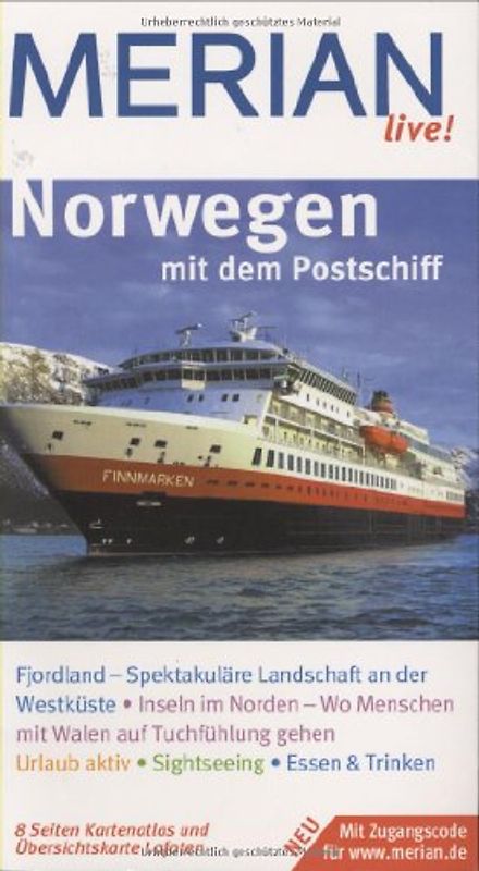 MERIAN live! Reiseführer Norwegen mit dem Postschiff