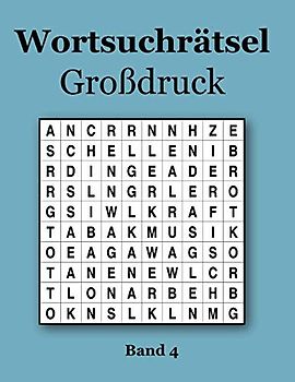 Wortsuchrätsel Großdruck Band 4