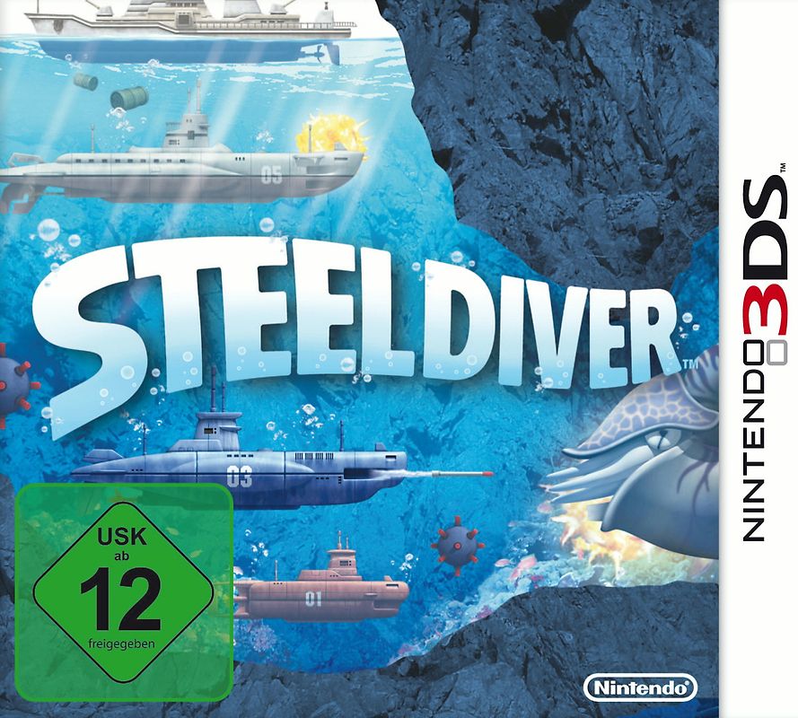 Steel Diver Nintendo 3DS