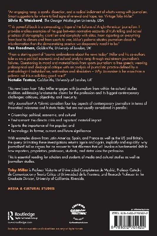 Why Journalism? A Polemic