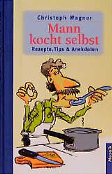 Mann kocht selbst