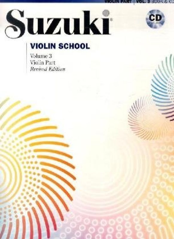 Suzuki Violin School Violin Part & CD, Volume 3 (Revised)