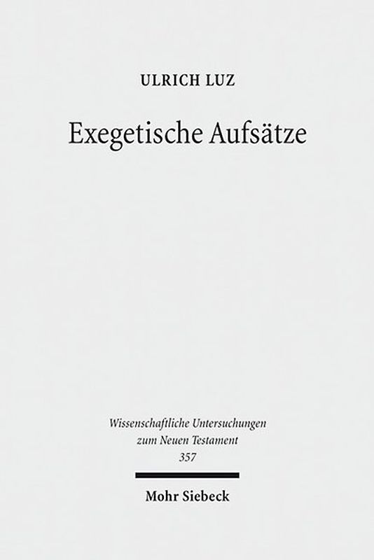 Exegetische Aufsätze