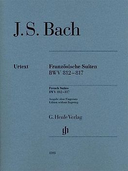 Französische Suiten BWV 812-817 br.