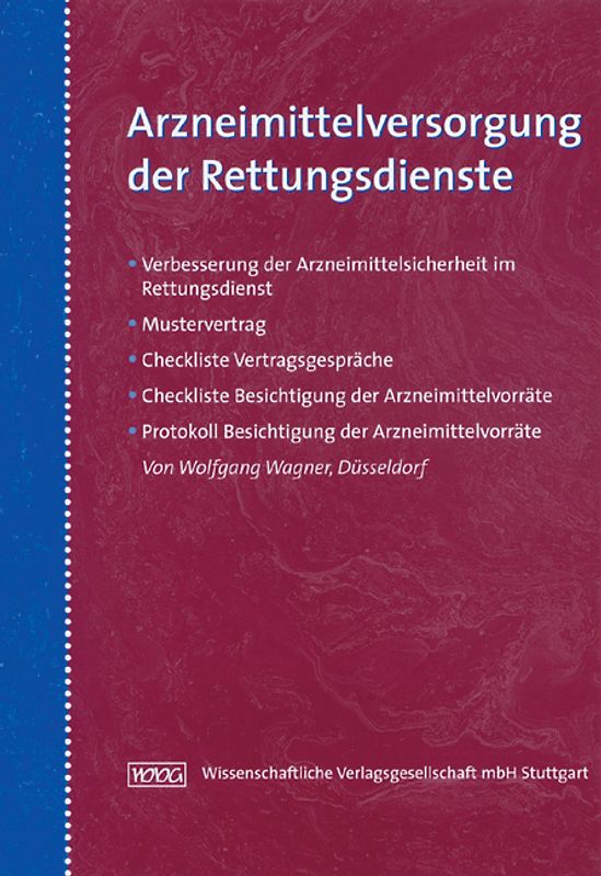 Arzneimittelversorgung der Rettungsdienste