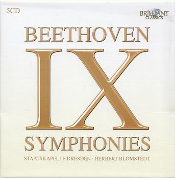 Staatskapelle Dresden - Herbert Blomstedt: Ludwig van Beethoven - Sämtliche Sinfonien / Complete Symphonies [5 CDs]