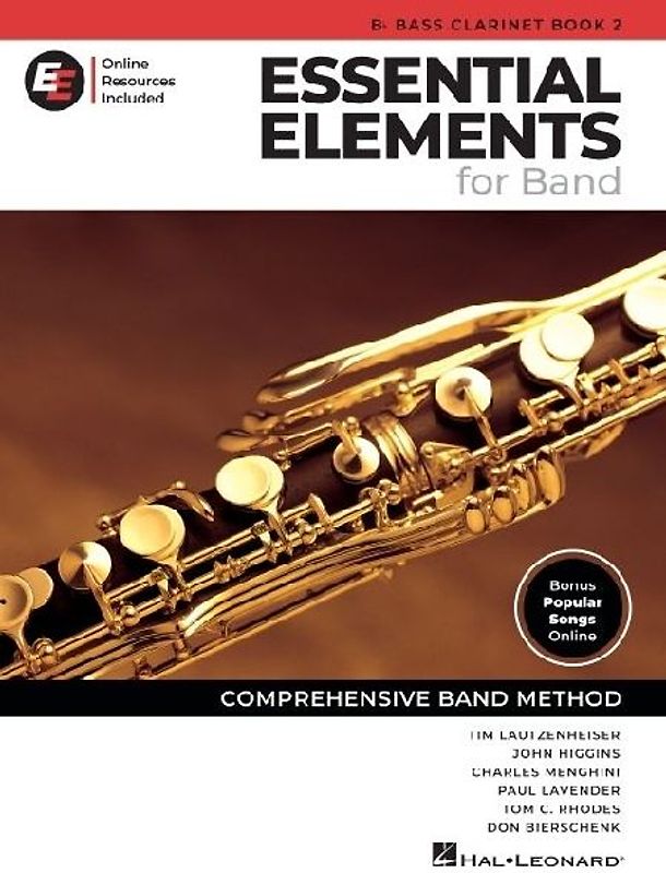Essential Elements for Band - BB Bass Clarinet Book 2 with Eei