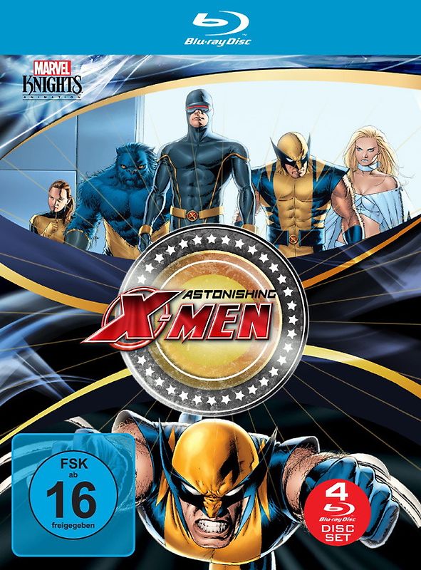 Astonishing X-Men Box Blu-ray Disc