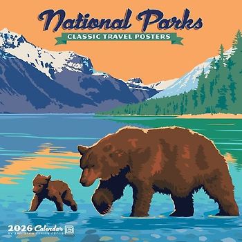 National Parks (Adg) 2026 7 X 7 Mini Wall Calendar