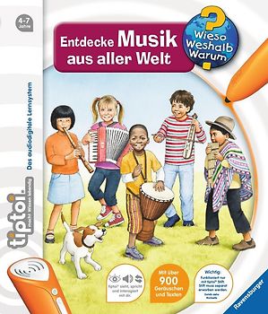 Tiptoi® - Entdecke Musik aus aller Welt [Gebundene Ausgabe]