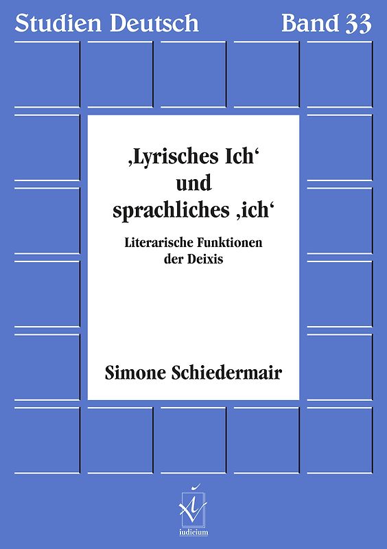 Lyrisches Ich' und sprachliches 'Ich