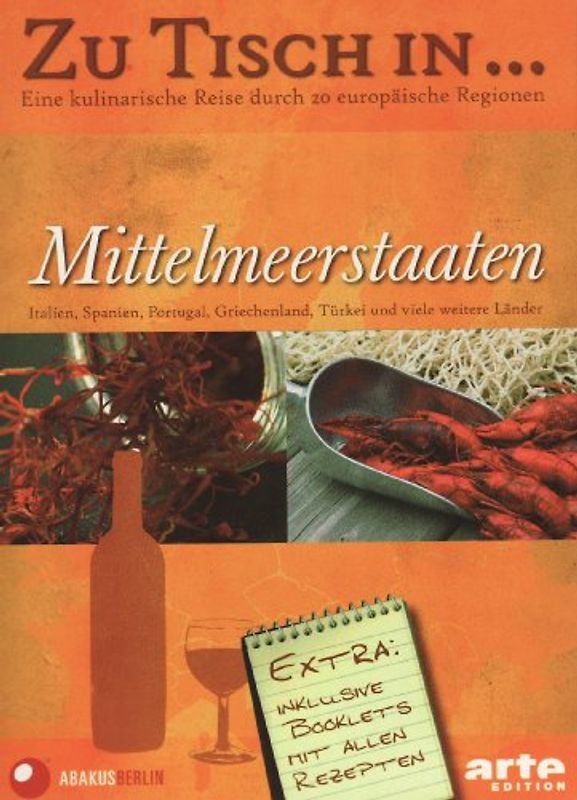 Zu Tisch in... Mittelmeerstaaten - Eine kulinarische Reise durch die ganze Welt [5 DVDs] DVD