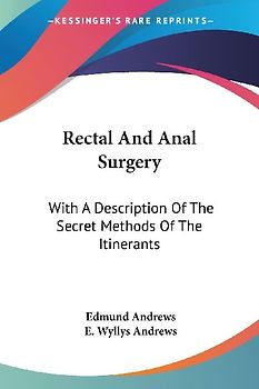 Rectal And Anal Surgery