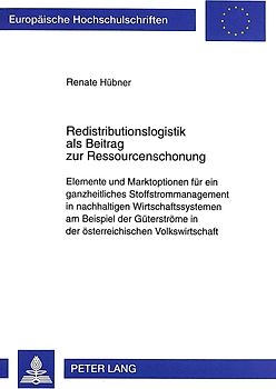 Redistributionslogistik als Beitrag zur Ressourcenschonung