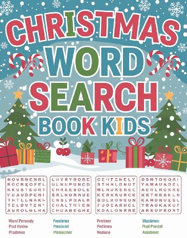Christmas Word Search for Kids