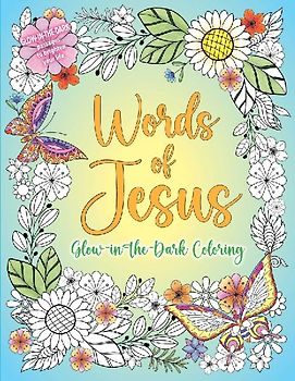 Words of Jesus Glow-In-The-Dark Coloring