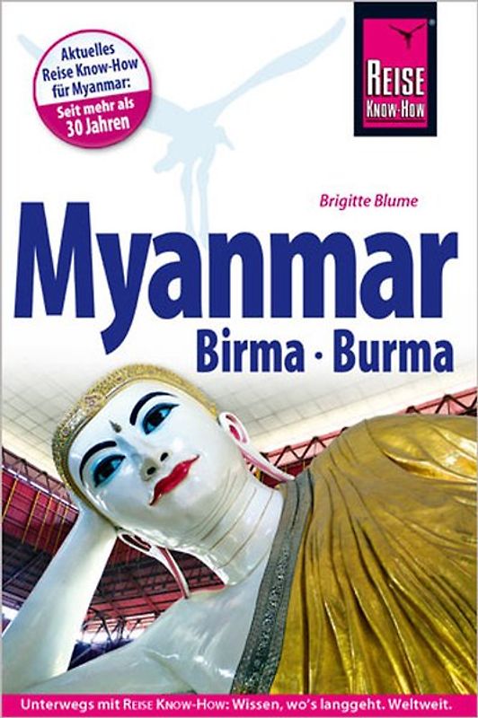 Reise Know-How Reiseführer Myanmar, Birma, Burma