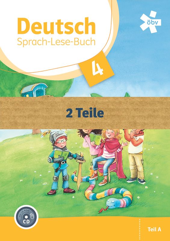 Deutsch Sprach-Lese-Buch 4, Schülerbuch mit CD-ROM
