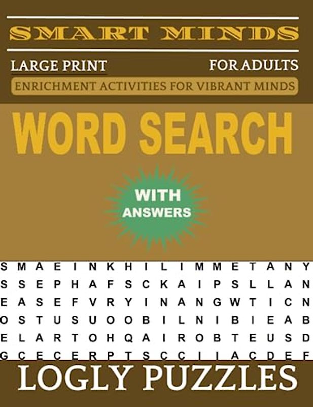 Word Search Book Large Print for Adults: 2400+ words New Fun and Relaxing Puzzles Book for Adults & Seniors with Answers Key