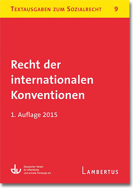 Recht der internationalen Konventionen