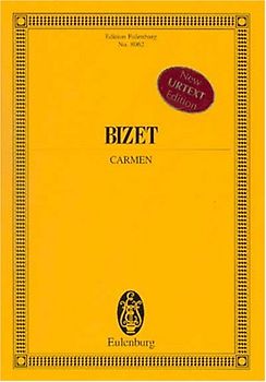 Georges Bizet: Carmen, Edition Eulenburg: Studienpartitur (Noten).