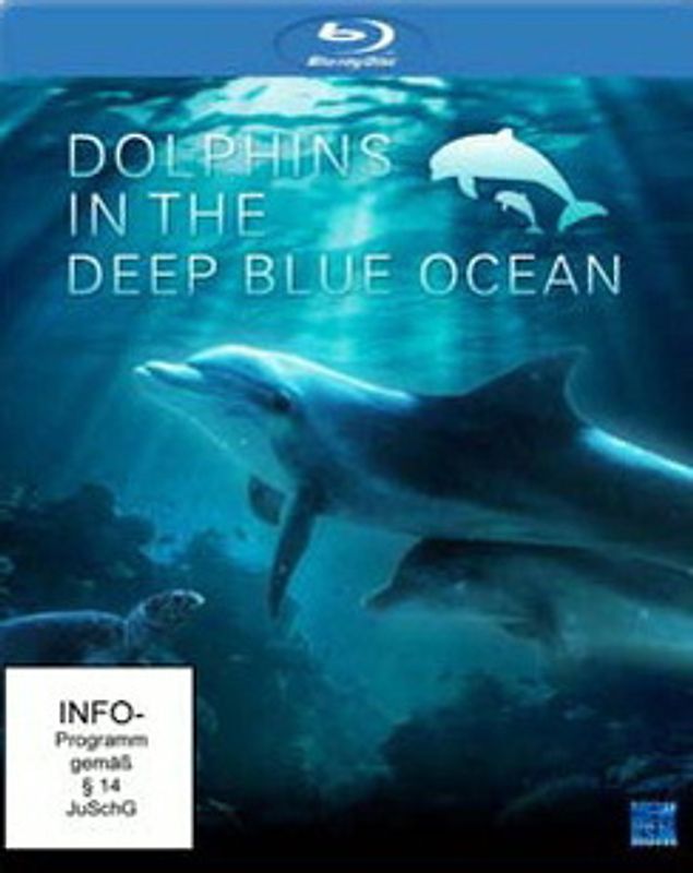 Dolphins in the Deep Blue Ocean Blu-ray Disc