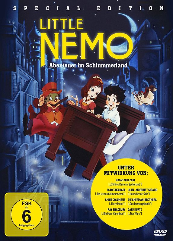 Little Nemo - Abenteuer im Schlummerland DVD
