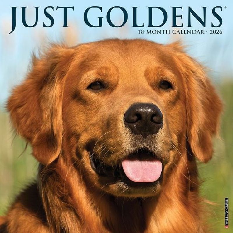 Goldens 2026 12 X 12 Wall Calendar