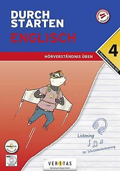 Durchstarten Englisch 4. Klasse Mittelschule/AHS Hörverständnis üben (mit Audio-CD)