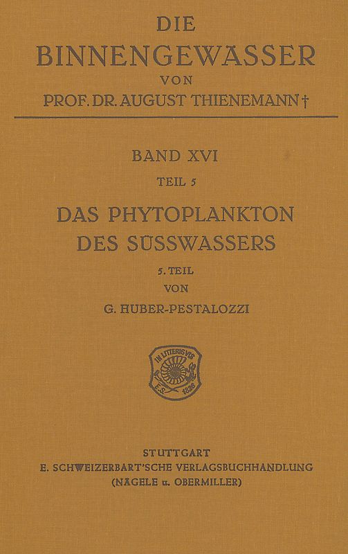 Das Phytoplankton im Süsswasser