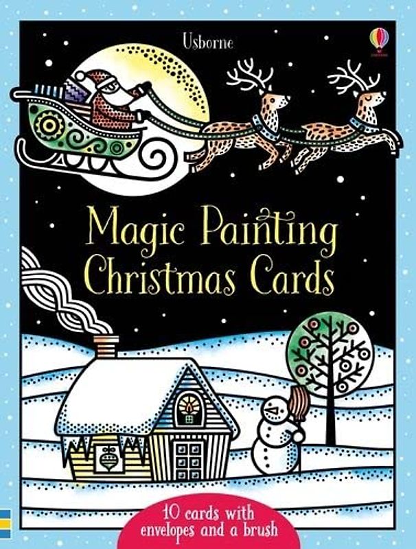 Magic Painting Christmas Cards (Magic Painting Books)