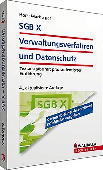 SGB X - Verwaltungsverfahren und Datenschutz