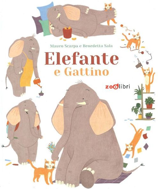 Elefante e gattino